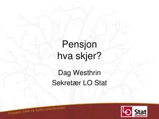 pensjon hva skjer