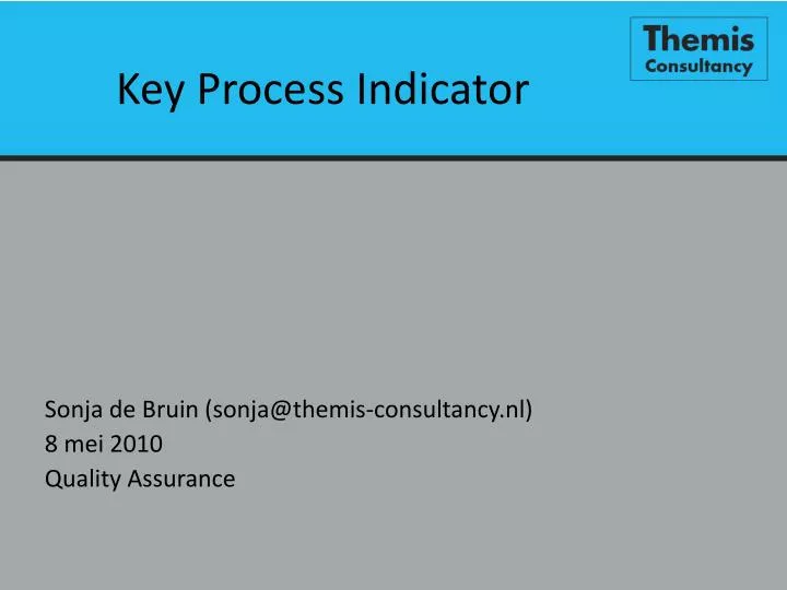 key process indicator