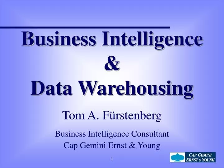 business intelligence data warehousing