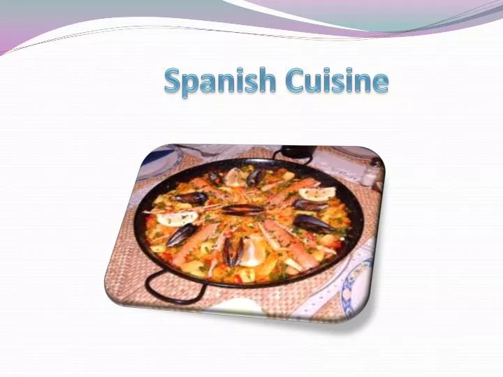 spanish cuisine