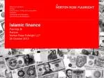Islamic finance - slide 1