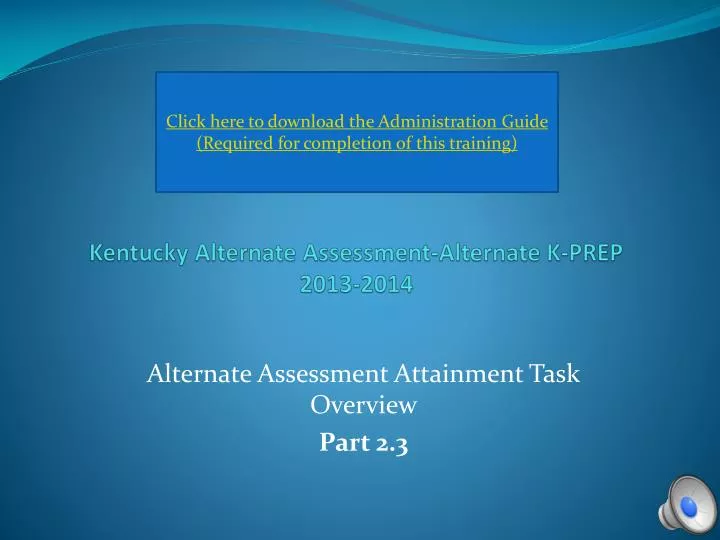 kentucky alternate assessment alternate k prep 2013 2014