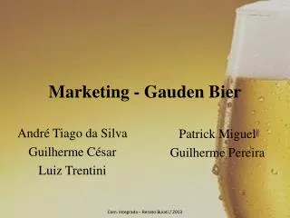 marketing gauden bier