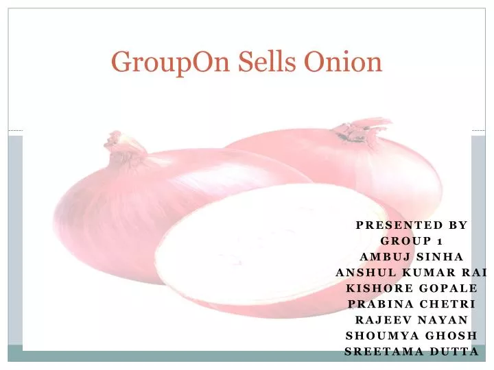 groupon sells onion
