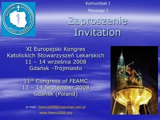 zaproszenie invitation