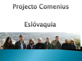 Projecto Comenius