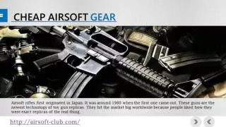 Cheap Airsoft Gear Online