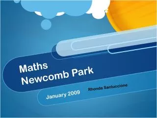 Maths Newcomb Park