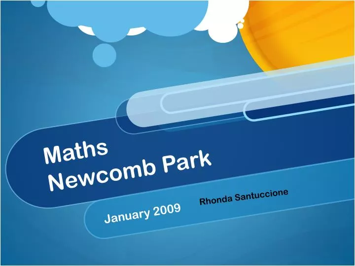 maths newcomb park