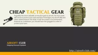 Cheap Tactical Gear