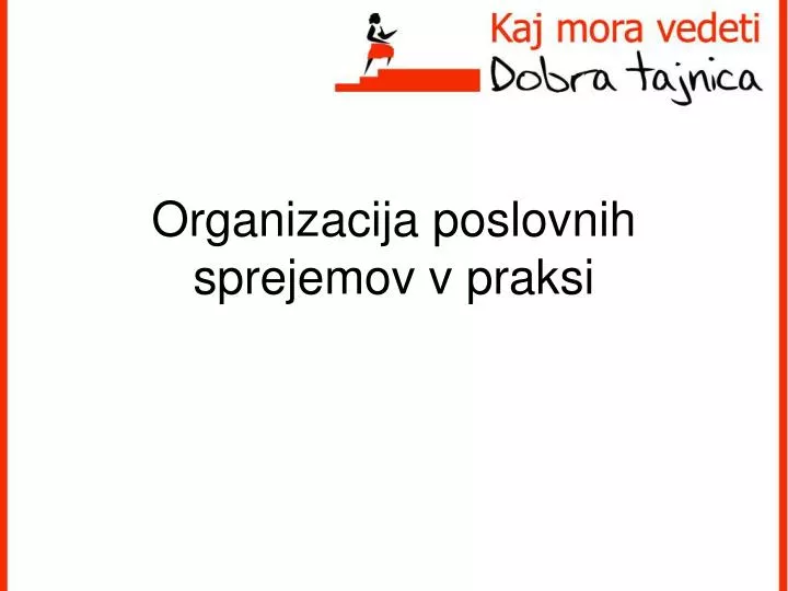 organizacija poslovnih sprejemov v praksi