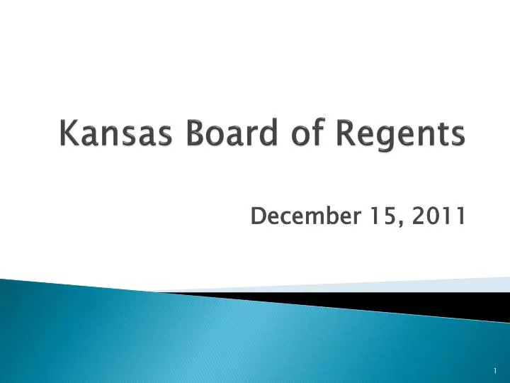 kansas board of regents