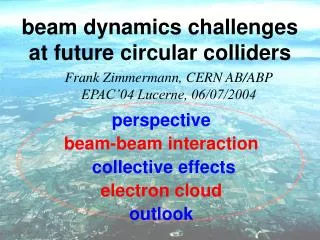 beam dynamics challenges at future circular colliders