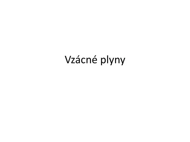 vz cn plyny