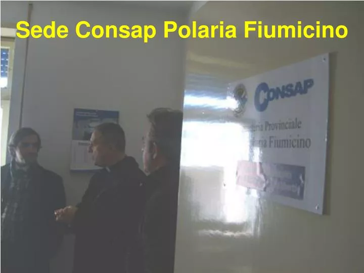 sede consap polaria fiumicino