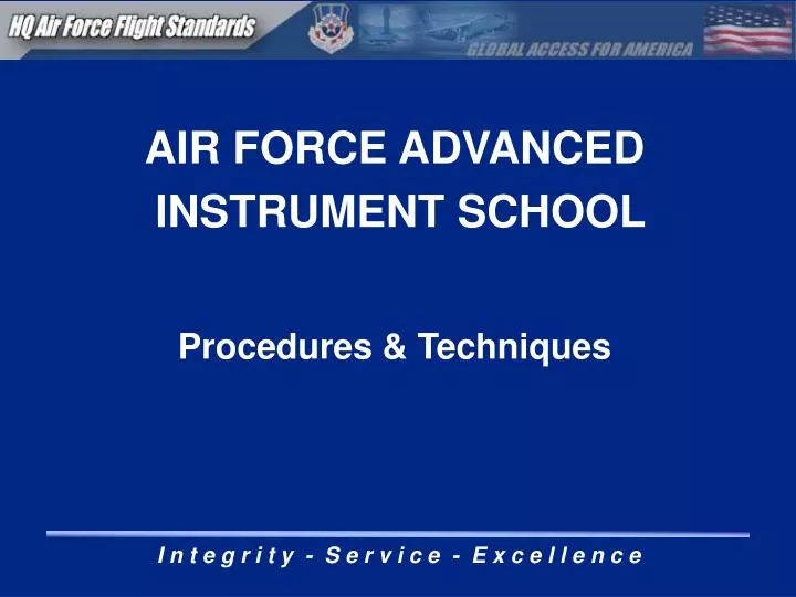 air force advanced instrument school