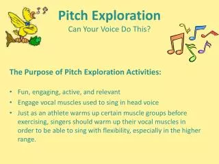 Pitch Exploration Can Your Voice Do This?