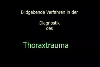 thoraxtrauma