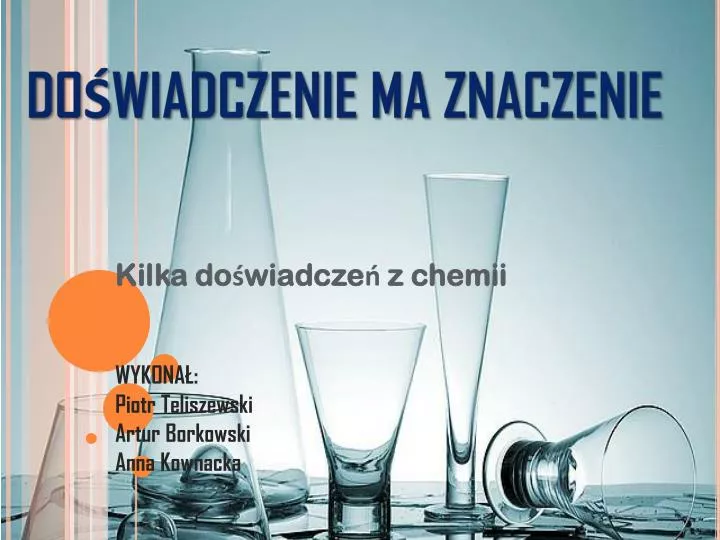 do wiadczenie ma znaczenie