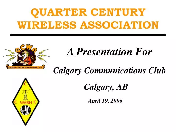 quarter century wireless association