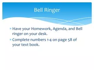 Bell Ringer