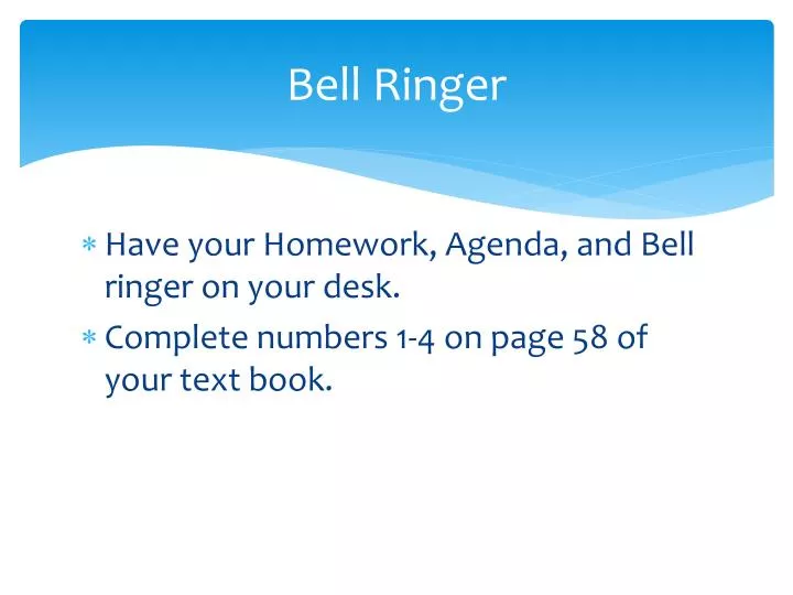 bell ringer