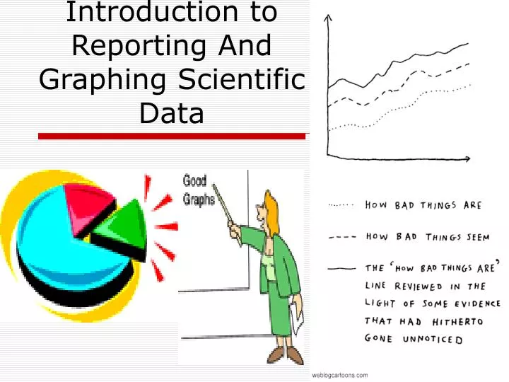 introduction to reporting and graphing scientific data