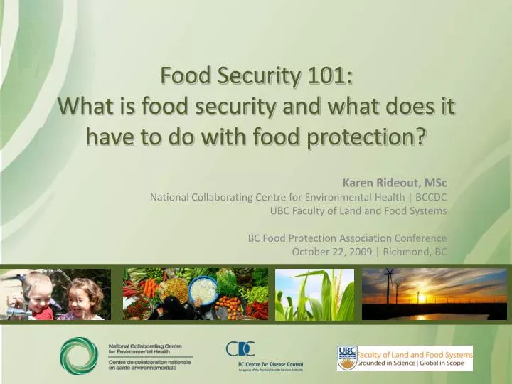 food security 101 what is food security and what does it have to do with food protection
