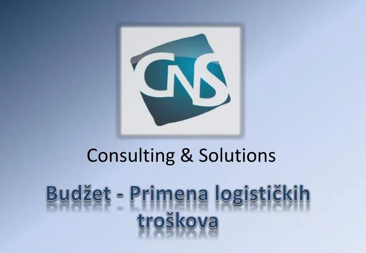 consulting solutions