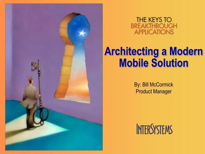 architecting a modern mobile solution