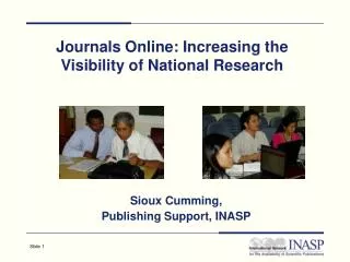 Journals Online: Increasing the Visibility of National Research