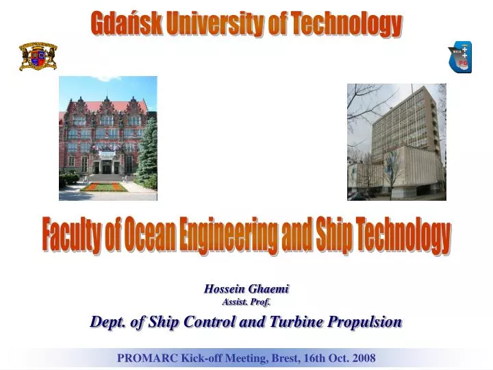 hossein ghaemi assist prof dept of ship control and turbine propulsion