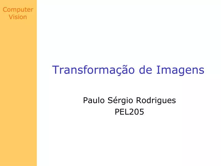 transforma o de imagens