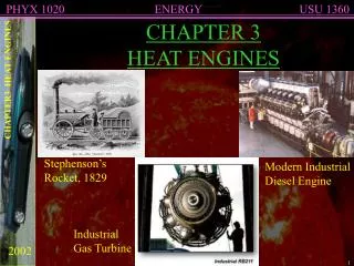 CHAPTER 3 HEAT ENGINES
