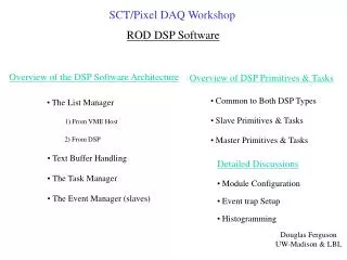 ROD DSP Software