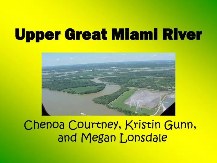 upper great miami river