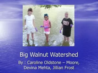 Big Walnut Watershed