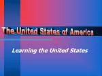 Learning the United States - slide 1