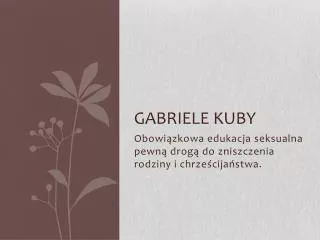 Gabriele Kuby