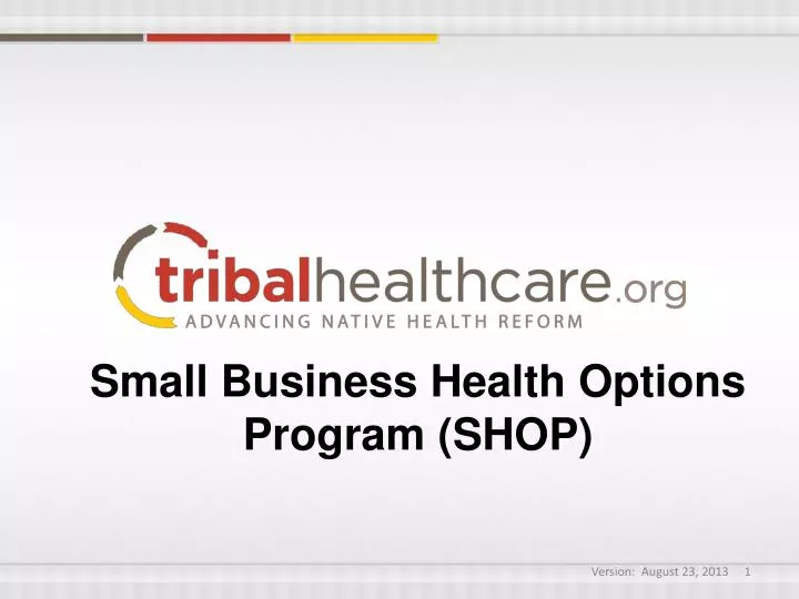 small business health options program shop