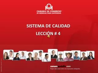 sistema de calidad lecci n 2