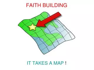 FAITH BUILDING IT TAKES A MAP !