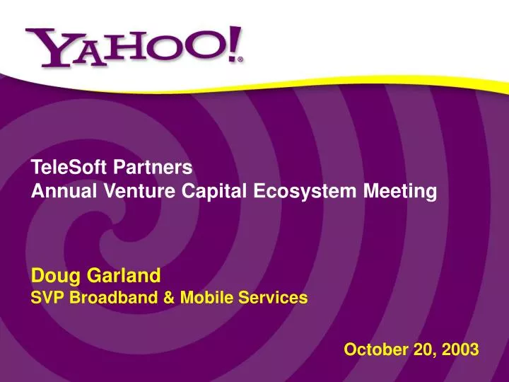 telesoft partners annual venture capital ecosystem meeting