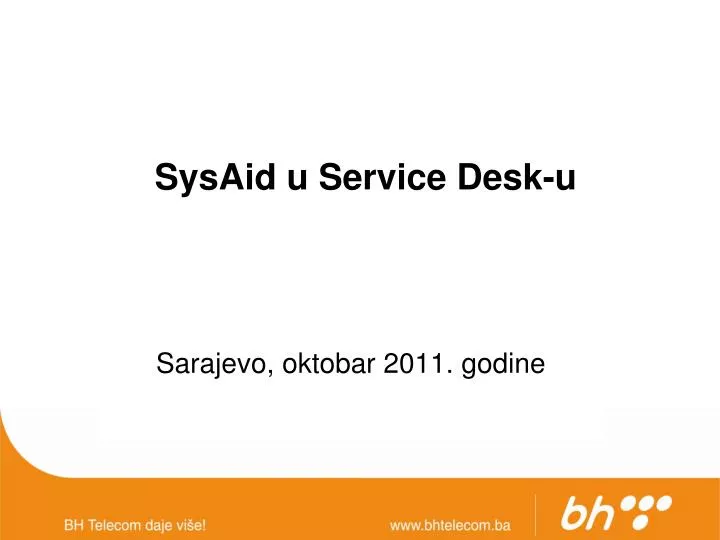 sysaid u service desk u