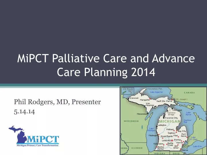 mipct palliative care and advance care planning 2014