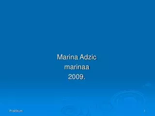 Marina Adzic marinaa 2009.