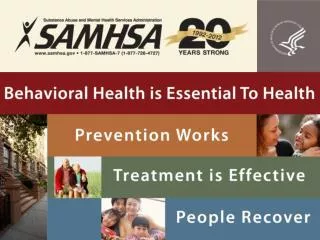 STATE BEHAVIORAL HEALTH LEADERSHIP IN A CHANGING HEALTH CARE ENVIRONMENT