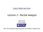 Lazy Abstraction