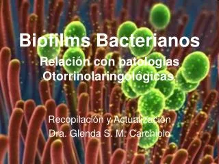Biofilms Bacterianos