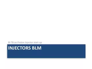 Injectors BLM